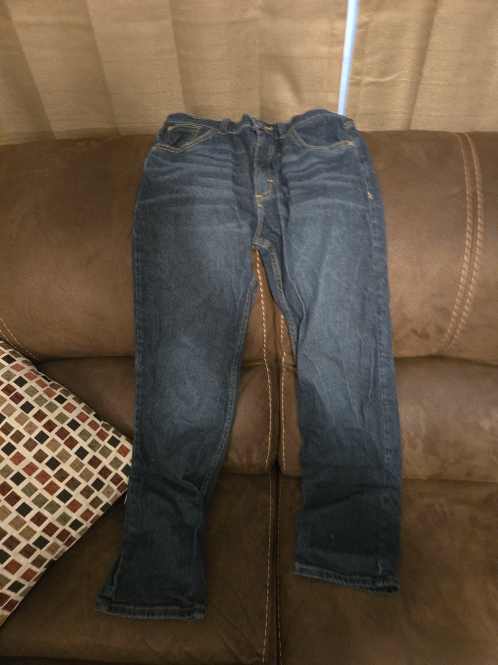 Wrangler Classic Boys Dark Blue Denim Jeans